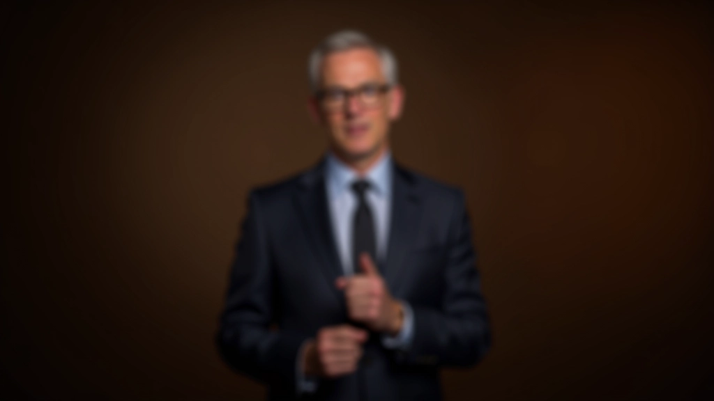 Persona che tiene un discorso davanti a un pubblico attento, illuminazione professionale, focus sul viso del relatore